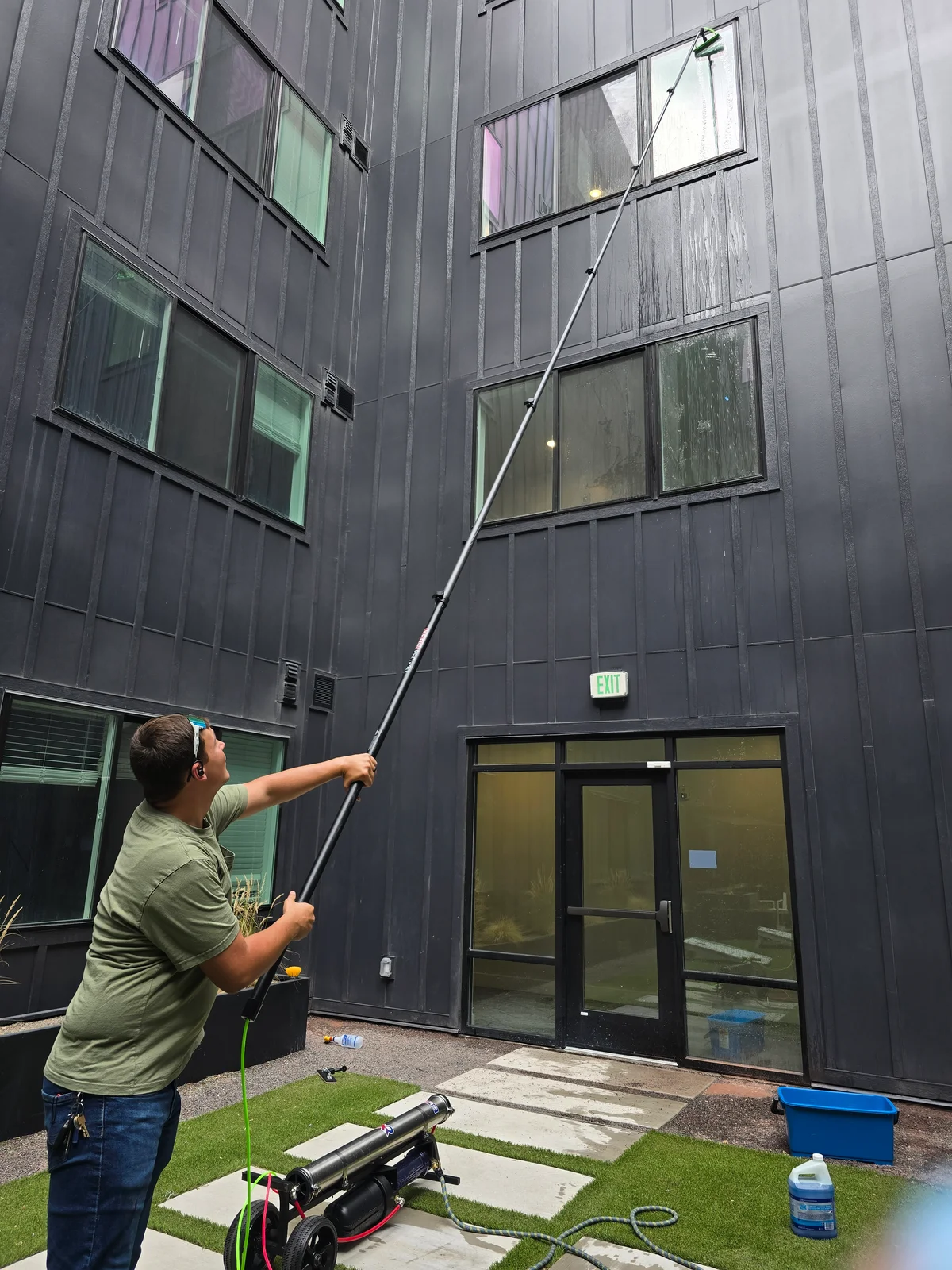Vitra Window Washing project