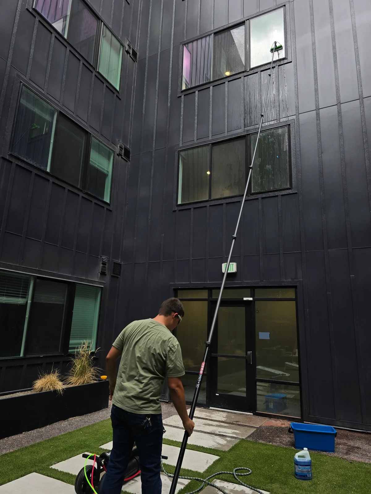 Vitra Window Washing project